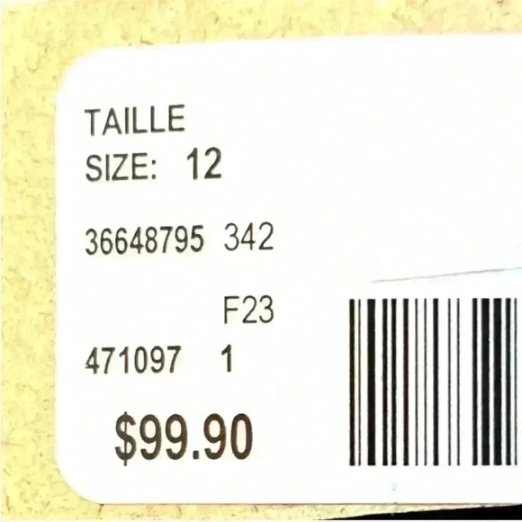 NWT RW&CO Brown Faux-Leather High-Waist Slim Ankle Pant Women's Size 12 - Picture 12 of 13